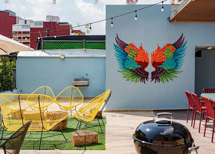 Large Group-friendly With Stunning Rooftop México DF